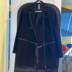Black coat